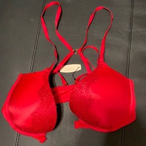 Front close push up bra